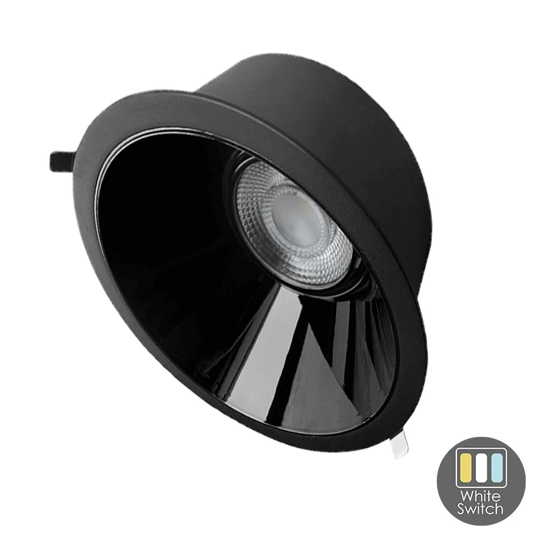 LED-DOWNLIGHT | KERBER | CCT-SCHALTER | Ø160MM | 16W | SCHWARZ