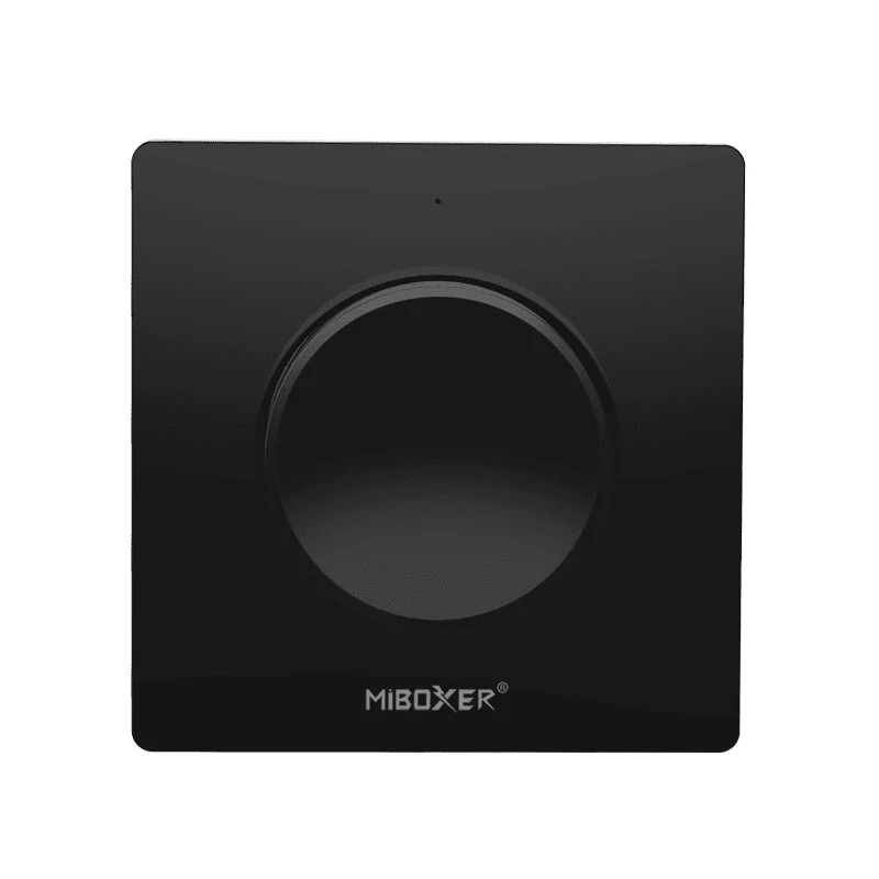 Mi-light | Kabelloser Wanddimmer | Schwarz