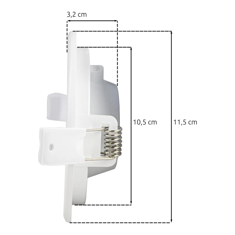 LED-Einbaustrahler | 6W | DIMMBAR | Ø105mm | CCT – Farbwechsel