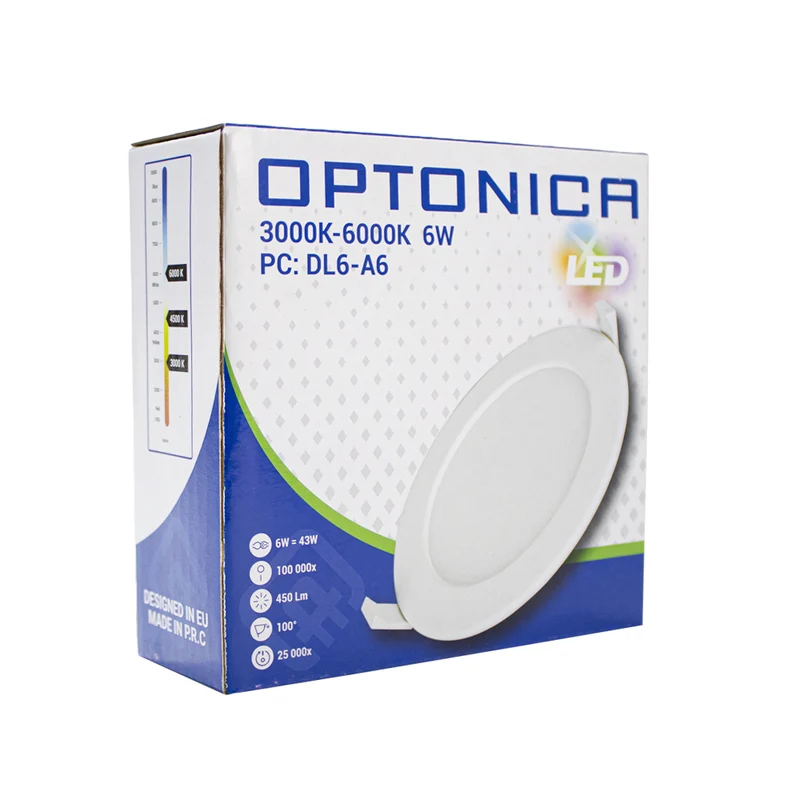 LED-Einbaustrahler | 6W | DIMMBAR | Ø105mm | CCT – Farbwechsel