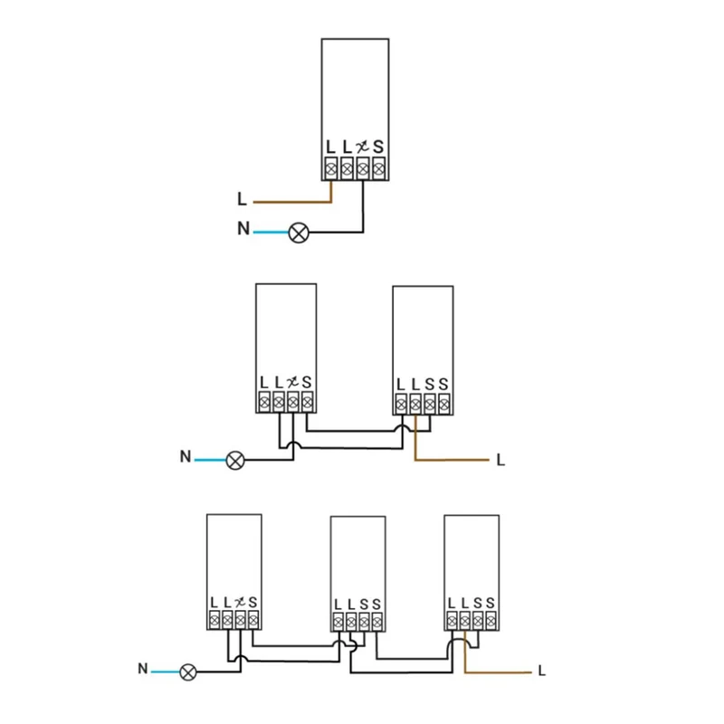 ION LED-Slave-Dimmer | Universell | 0,3-200W | Phasenabschaltung