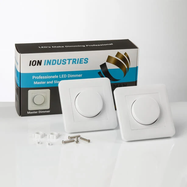 ION LED-Master-Dimmer + Slave-Dimmer | für Hotelvermittlung | 0,3–200 W