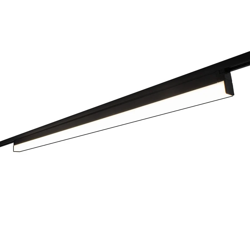 LED 1-Phasen-Stromschienenleuchte | 50 Watt | Schwarz | 120cm | 4000K – Naturweiß