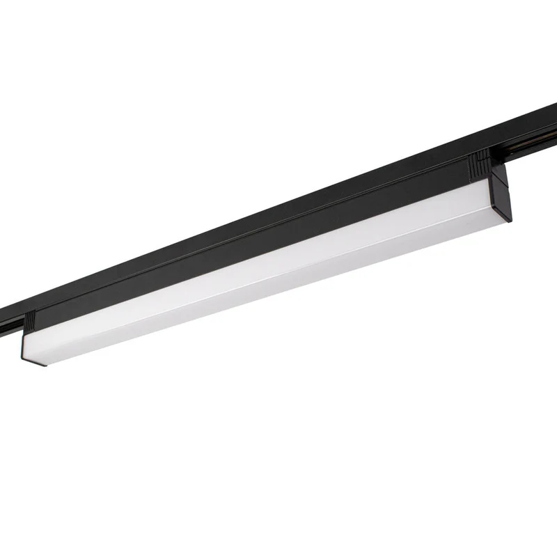 LED 1-Phasen-Stromschienenleuchte | 24 Watt | Schwarz | 60cm | 4000K – Naturweiß