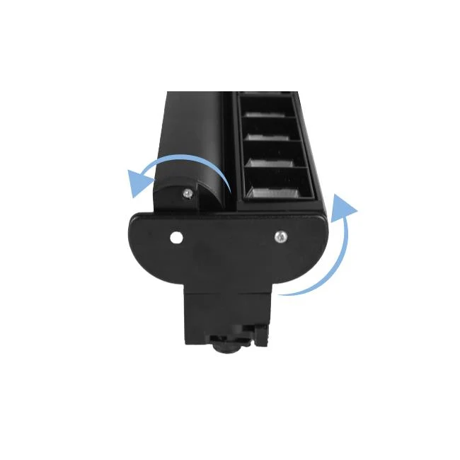 LED 1-Phasen-Duo-Schienenleuchte | Schwarz | 48 Watt | 60cm | 4000K – Naturweiß