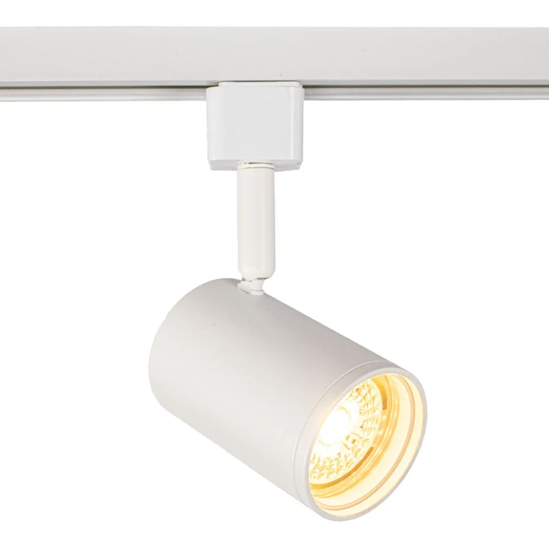 LED 1-Phasen-Schienenstrahler | Weiß | GU10-Fassung