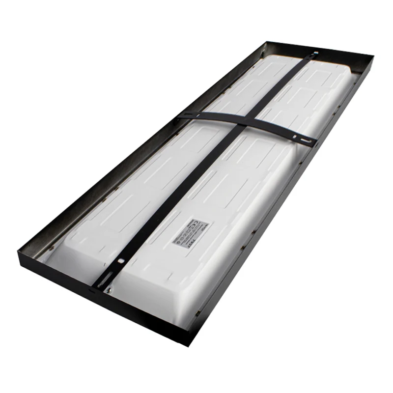 Aufbau-LED-Panel 30x120cm | 60W | Schwarz | 4500K – Naturweiß
