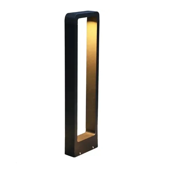 LED Garden Post - Stehende Außenleuchte | 7 Watt | 40cm | Schwarz | IP65 | 3000K - Warmweiß | BALI