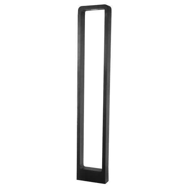 LED Garden Post - Stehende Außenleuchte | 12 Watt | 60cm | Schwarz | IP65 | 3000K - Warmweiß | BALI