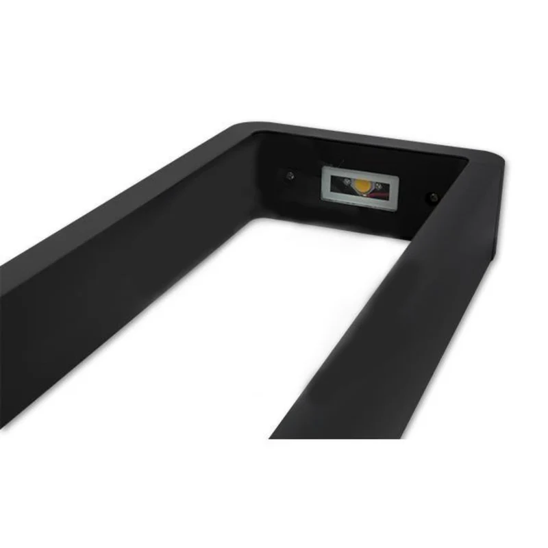 LED Garden Post - Stehende Außenleuchte | 12 Watt | 60cm | Schwarz | IP65 | 3000K - Warmweiß | BALI