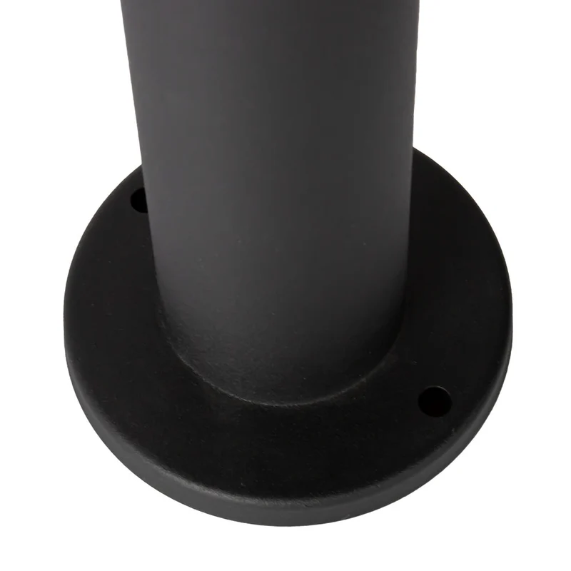 LED-Gartenpfosten - Sockel - Stehende Außenleuchte | 80cm | Schwarz | IP44 – HOEDY