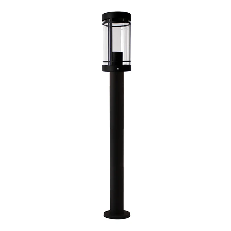LED-Gartenpfosten - Sockel - Stehende Außenleuchte | 80cm | Schwarz | IP44 – HOEDY