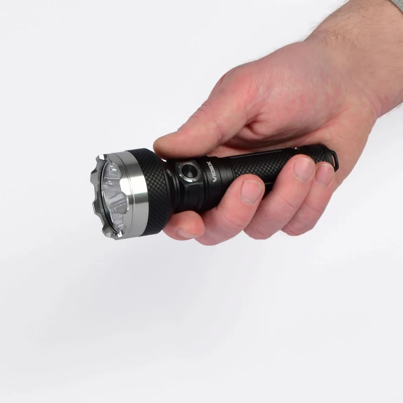LED-Taschenlampe 20 Watt | Wiederaufladbar | 5500 Lumen | 5000K - Tageslichtweiß