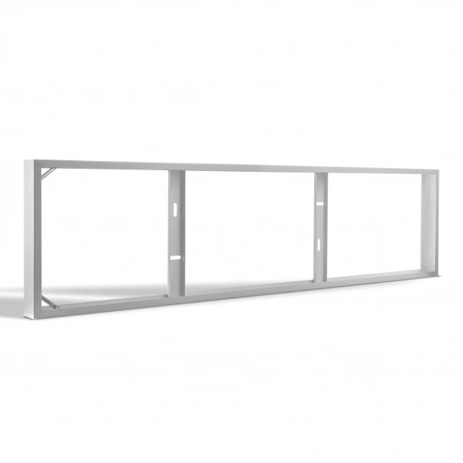 Aufputzrahmen | Klicken Sie auf System | für LED-Hintergrundbeleuchtungspanel 120x30mm