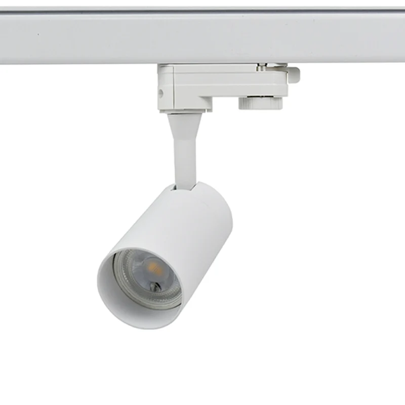 LED 3-Phasen-Schienenstrahler | GU10-Fassung | Weiß