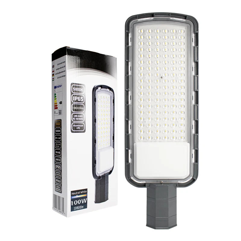 LED-Straßenlaterne | Eco-Serie | 100W | IP65 | 100lm/w | 5000K