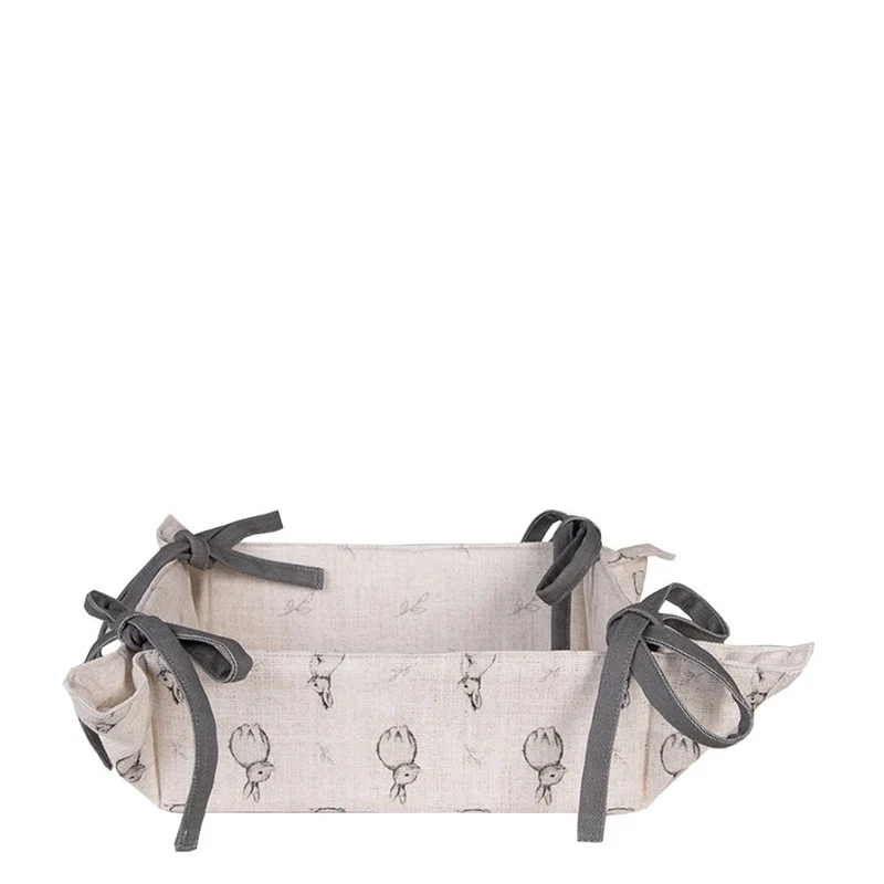 Brotkörbchen Kaninchen beige