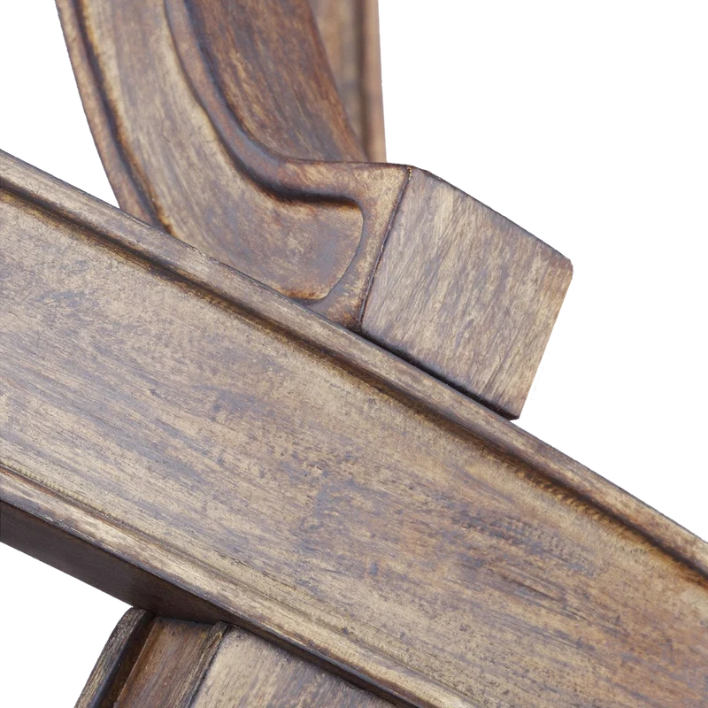 Feiss F3040 8wow Lorenz 8 Light Chandelier In Weathered Oak Wood