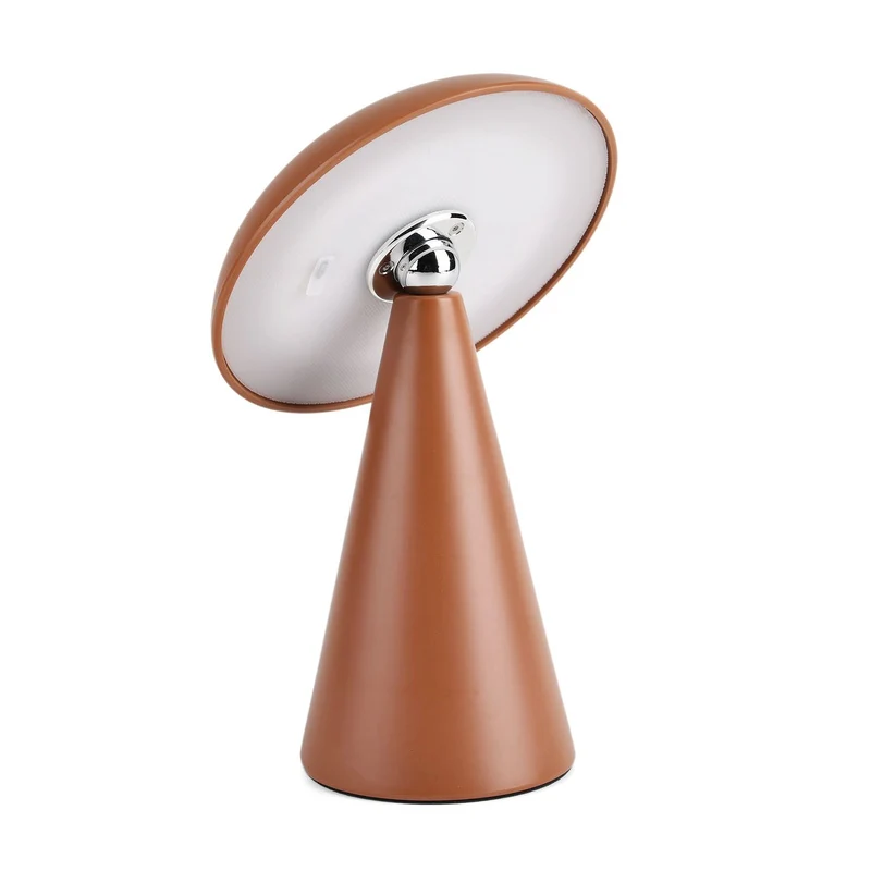 LIVMORE - 2-in-1 Magnetische LED-Tisch- und Wandleuchte, wiederaufladbar, 2400 mAh, 15,5 x 15,5 x 21 cm, Grün