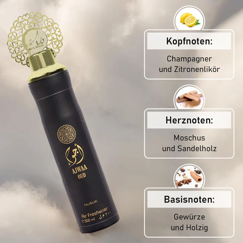 Nusuk Air Freshener Bareeq Al Khaleej 300 ml