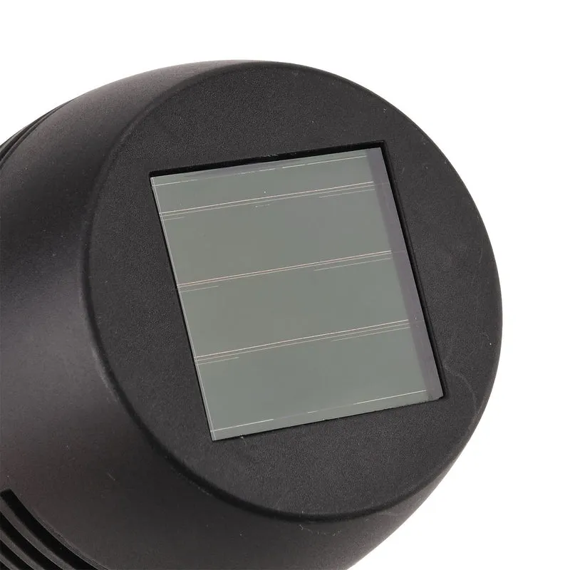 6er-Set- Solar-LED-Gartenleuchten, Flackernde Flamme, Kunststoff, 6,7x40 cm, schwarz, Fancy