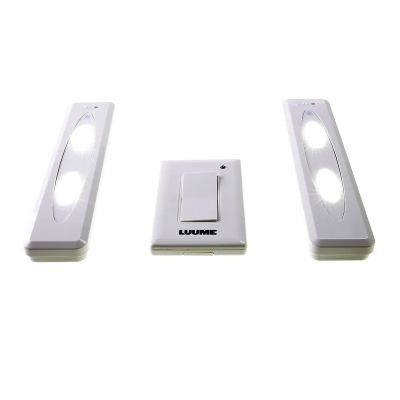 Doppel-LED-Schrankleuchte mit Fernbedienung