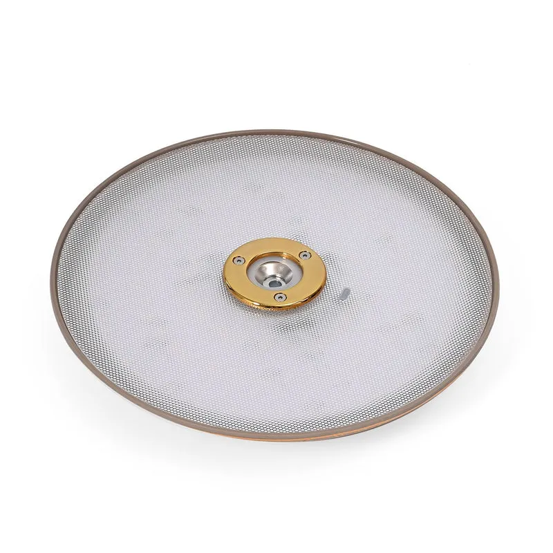 Kabellose Tischlampe mit Touch-Steuerung, Magnetdesign, Orientalisches Muster, 23x31 cm, taupe