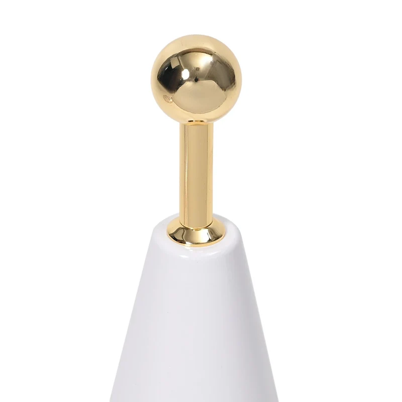 Kabellose Tischlampe mit Touch-Steuerung, Magnetdesign, Orientalisches Muster, 23x31 cm, taupe