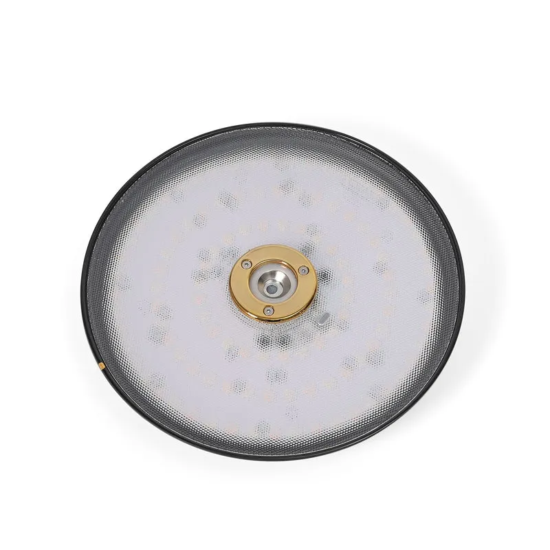 Kabellose Tischlampe mit Touch-Steuerung, Magnetdesign, Orientalisches Muster, 23x31 cm, taupe