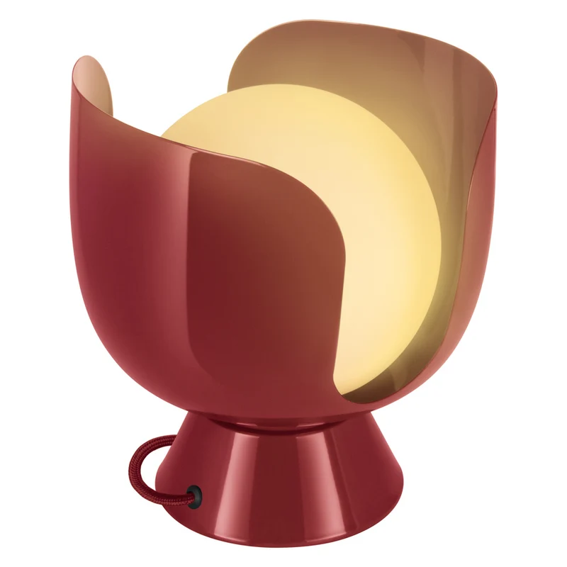 OSRAM DECOR Corolle Tischleuchte Chalice E14 Rot