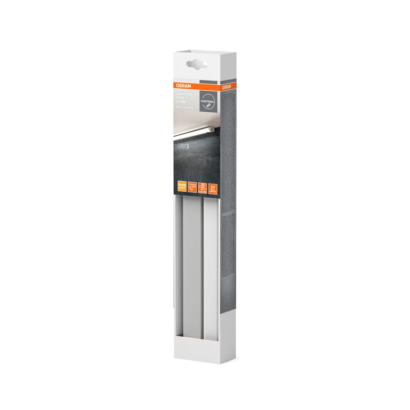 OSRAM LINEAR LED TURN Unterbauleuchte, 35.7cm, 6W, 3000K, Warmweiß