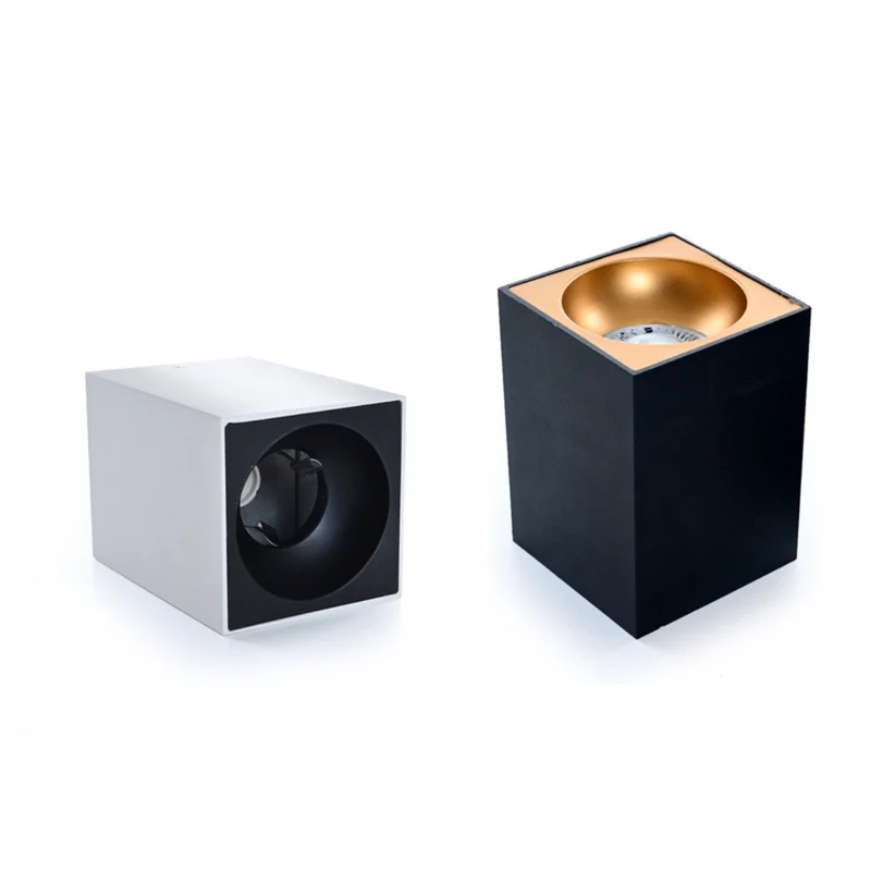 Aufbaustrahler SPOTLIGHT GU10 eckig
