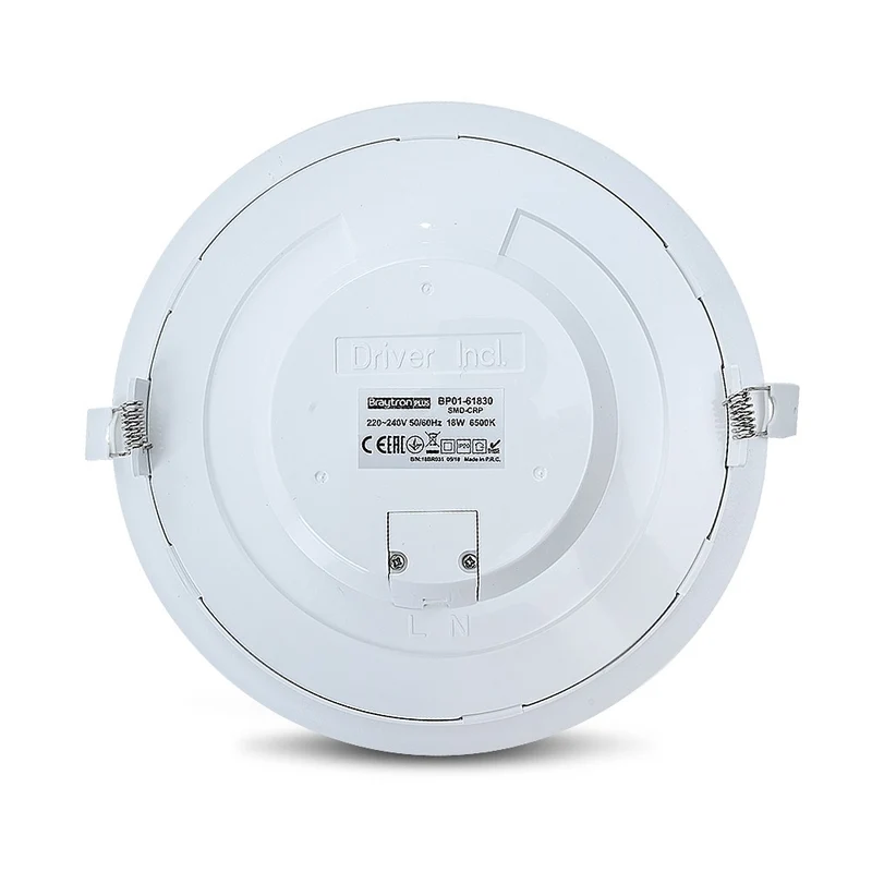 LED Panel 18W 230V 1360lm 4200K / 6400K rund