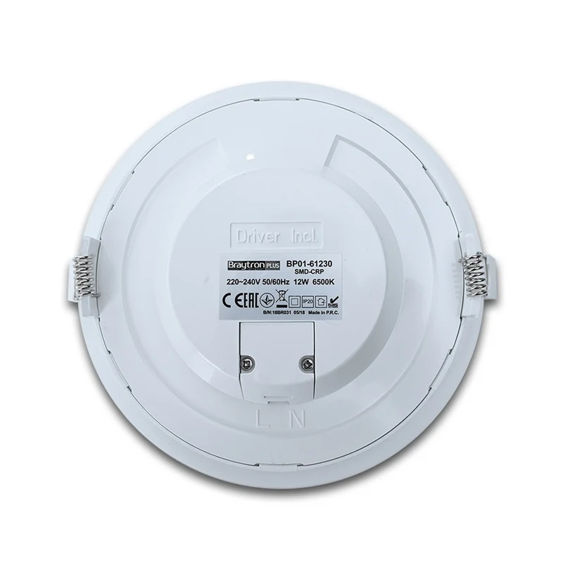 LED Panel 12W 230V 910lm 4000K / 6000K rund