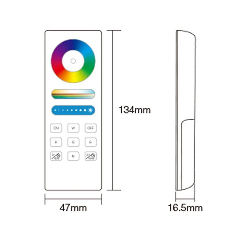 Fernbedienung Touch RGB + CCT