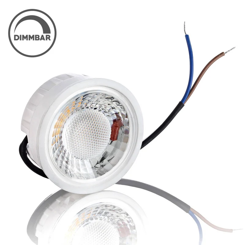 Bodeneinbaustrahler Edelstahl rund IP67 inkl. LED - Modul