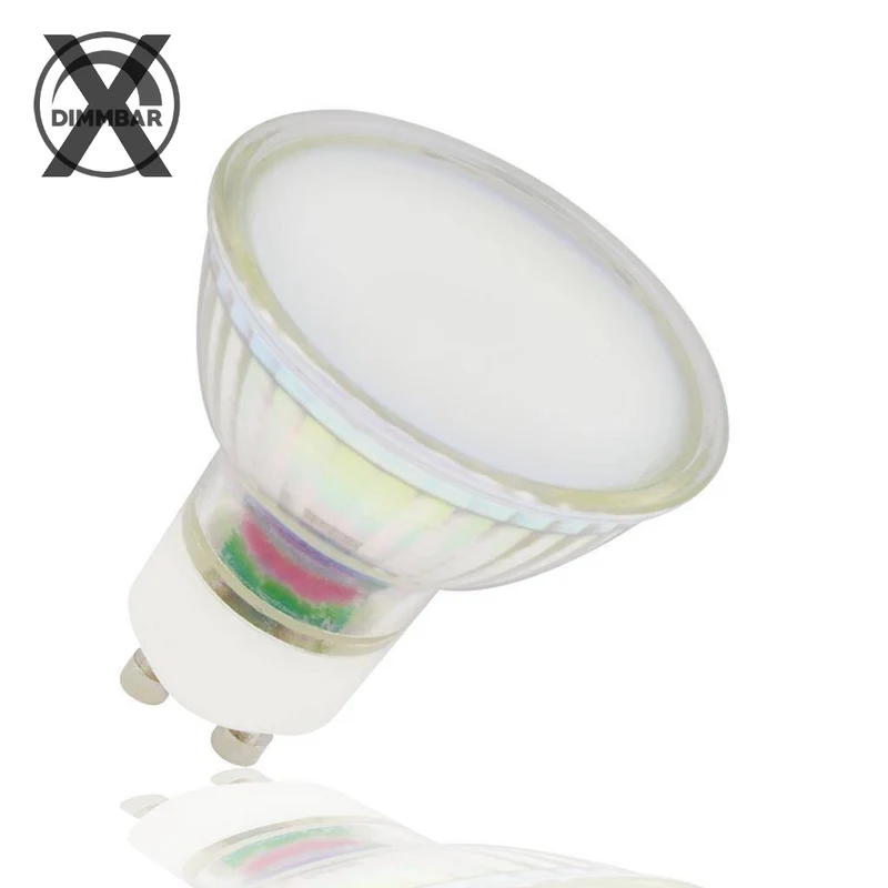 LED/SMD GU10 3W Milchglas