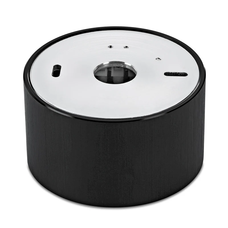 Aufbaustrahler Aluminium Schwarz 50mm inkl. LED-Modul