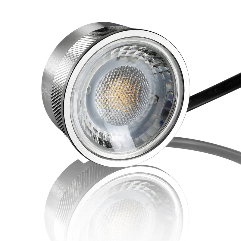 Aufbaustrahler Aluminium Bicolor 50mm inkl. LED-Modul
