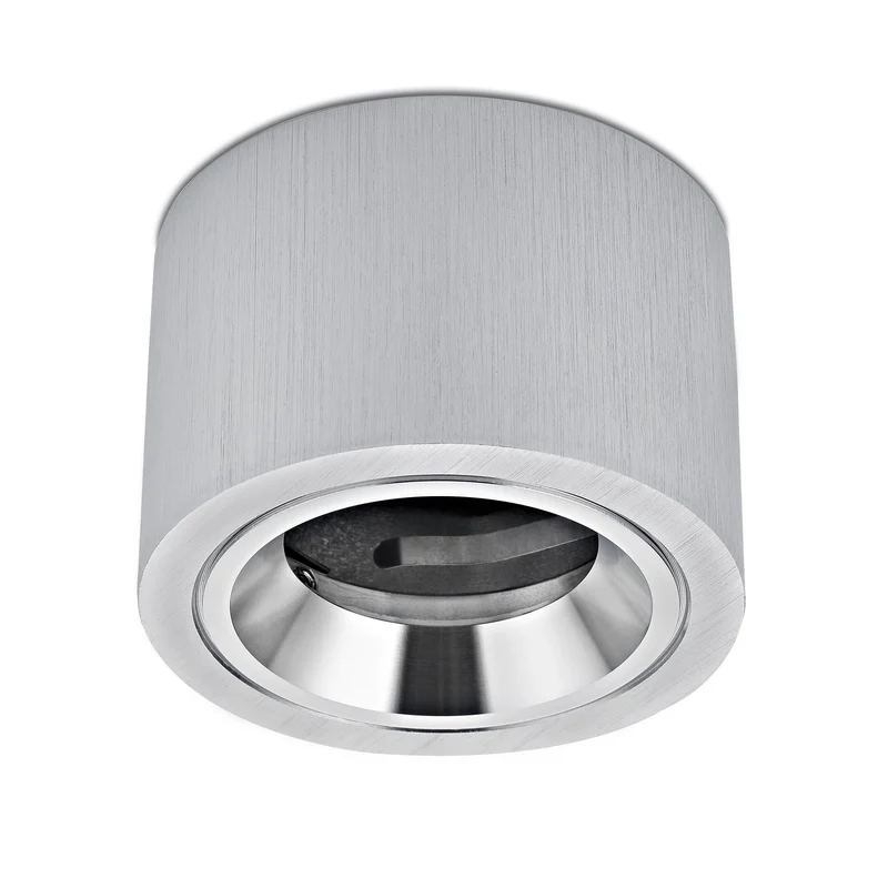 Aufbaustrahler Aluminium Bicolor 60mm inkl. LED-Modul