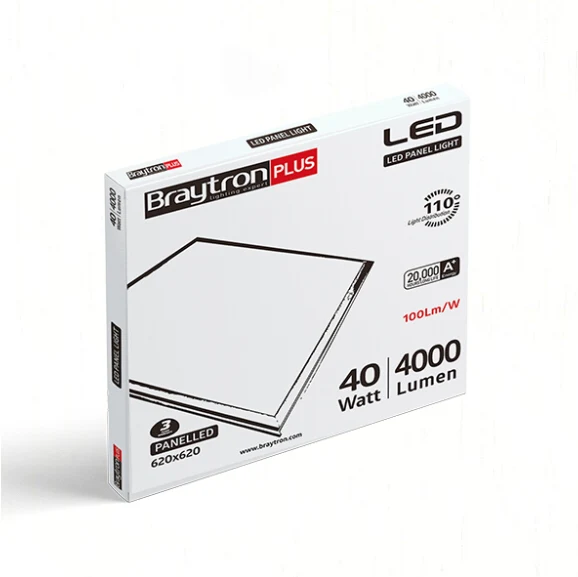 LED Panel Light 40W 4000lm 62cm x 62cm