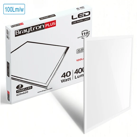 LED Panel Light 40W 4000lm 62cm x 62cm