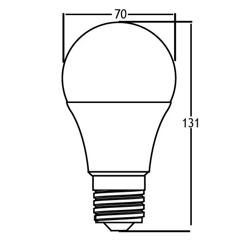 LED Bulb A70 15W E27 Advance