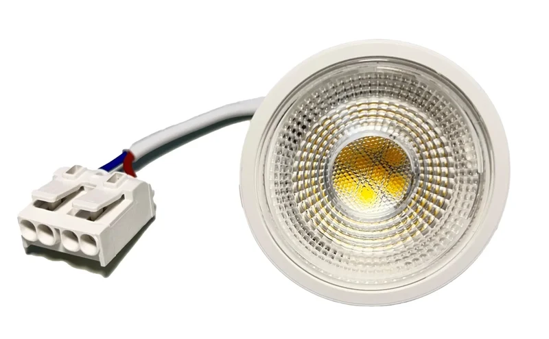 LED Flat Modul 5W 230V, klare Linse (geeignet für Einbaustrahler)
