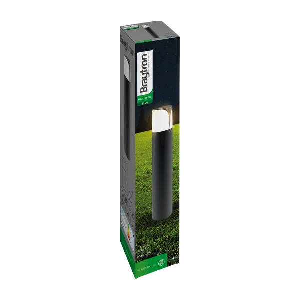 LED Gartenleuchte MILANO / E27 / IP44 / 500mm anthrazit