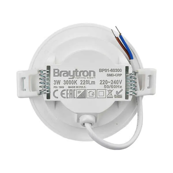 LED Panel 3W 230V 220lm 3000K /4200K / 6400K weiß