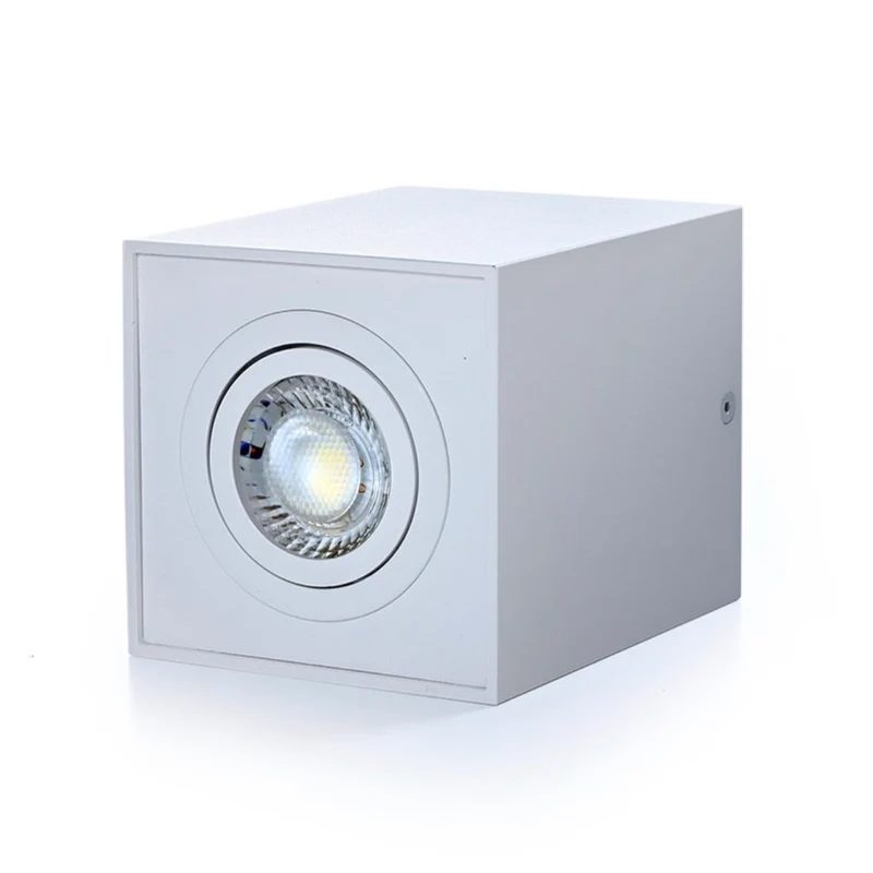 Aufbaustrahler CUBE Maxi GU10 schwenkbar