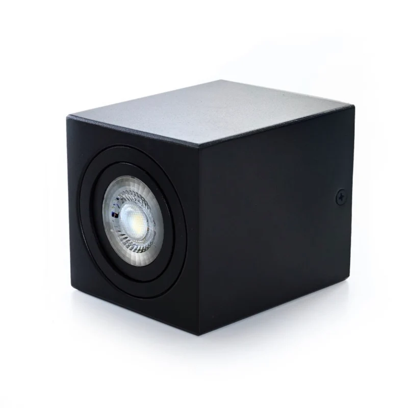 Aufbaustrahler CUBE GU10 schwenkbar