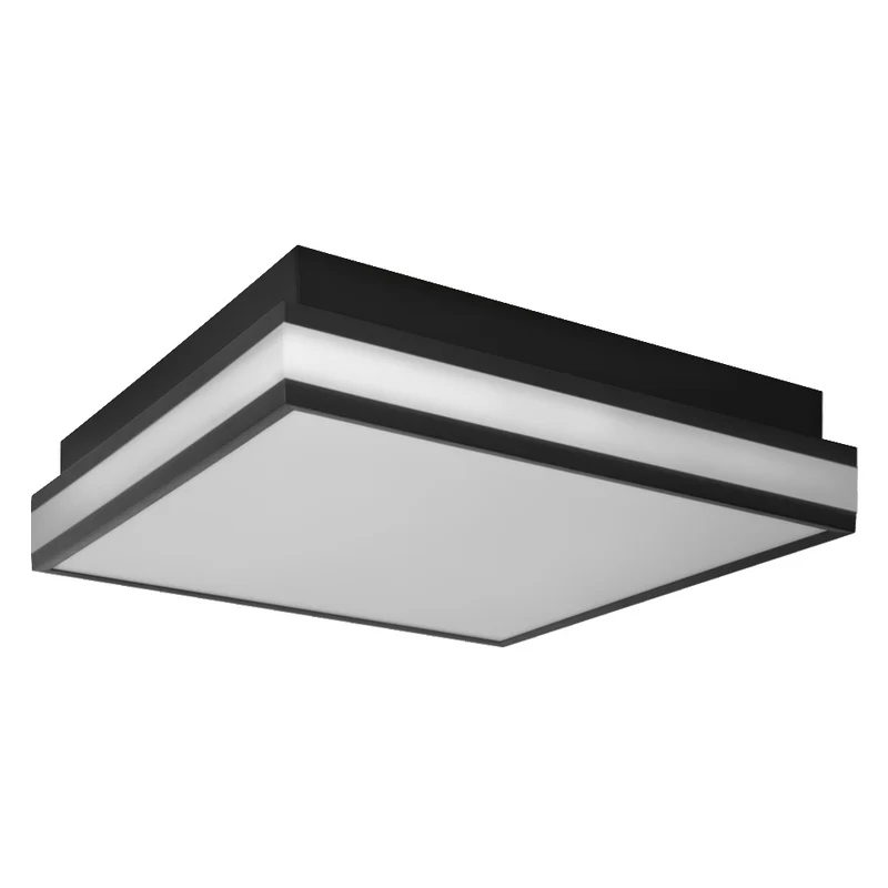 OSRAM Matter SMART+ ORBIS MAGNET LED Deckenleuchte 30x30cm Tunable Weiß 26W / 3000-6500K schwarz