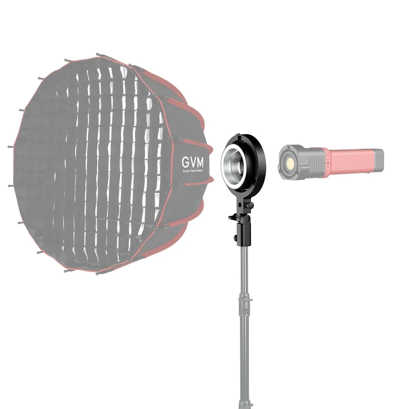GVM Adapter Ring For for Pocket Light (GVM-PD60B/PD60C/PL60B/PL60C)